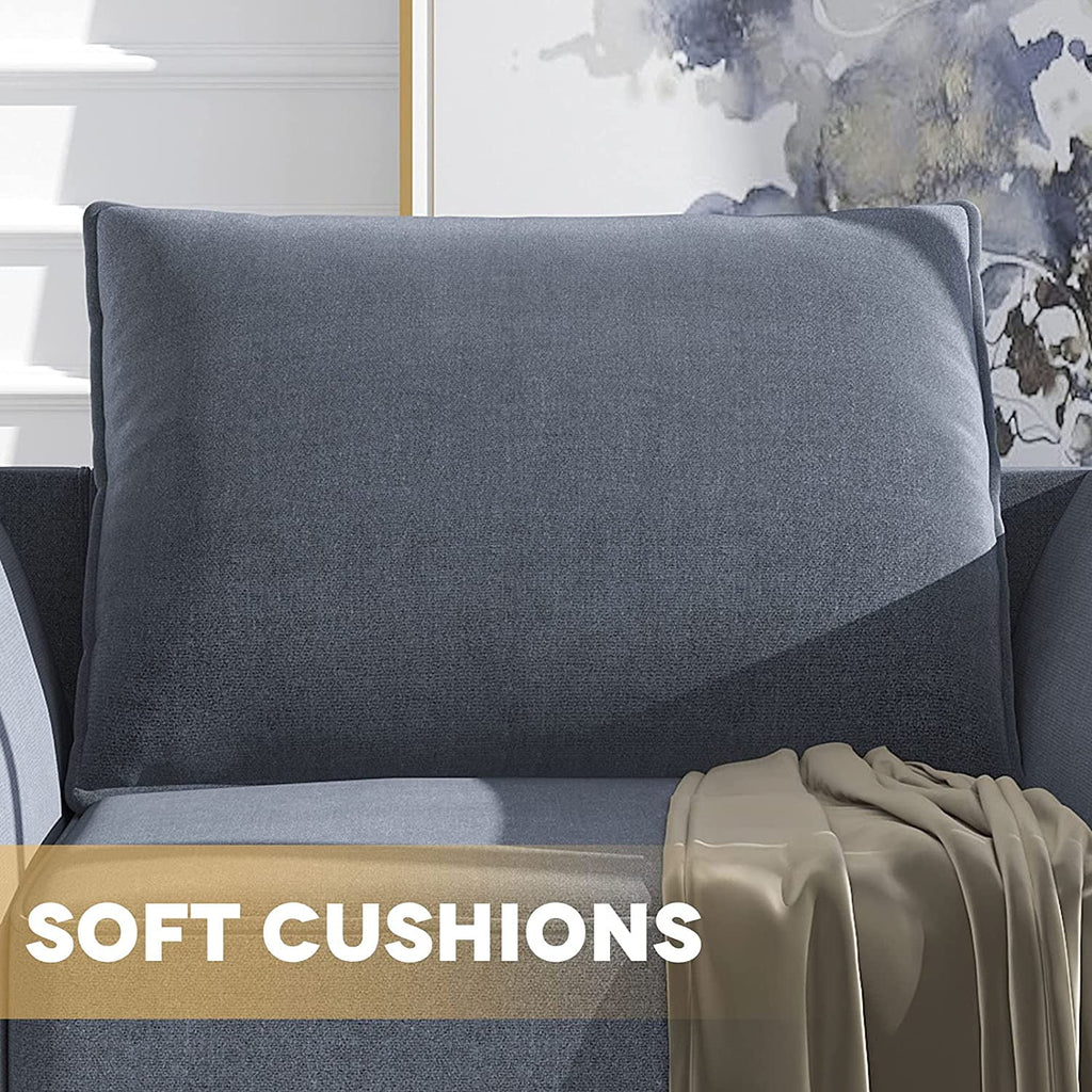 Bluish Gray 3-Seater Sectional Sofa R201180