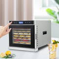 8 Trays Stainless Steel Food Dehydrator 700W N65240