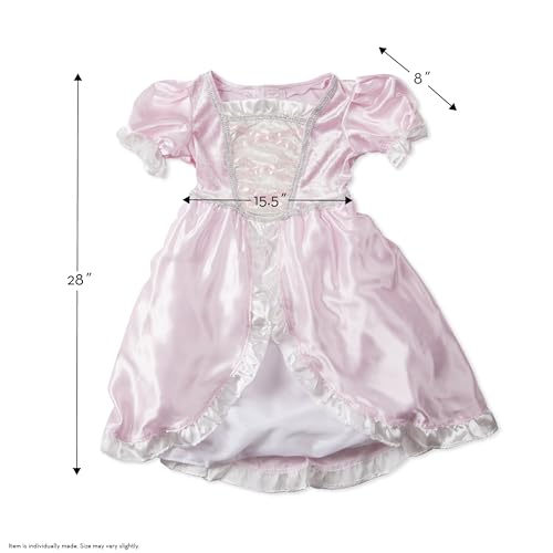 3 pcs Pink Gown Tiara Wand Costume Set H67608