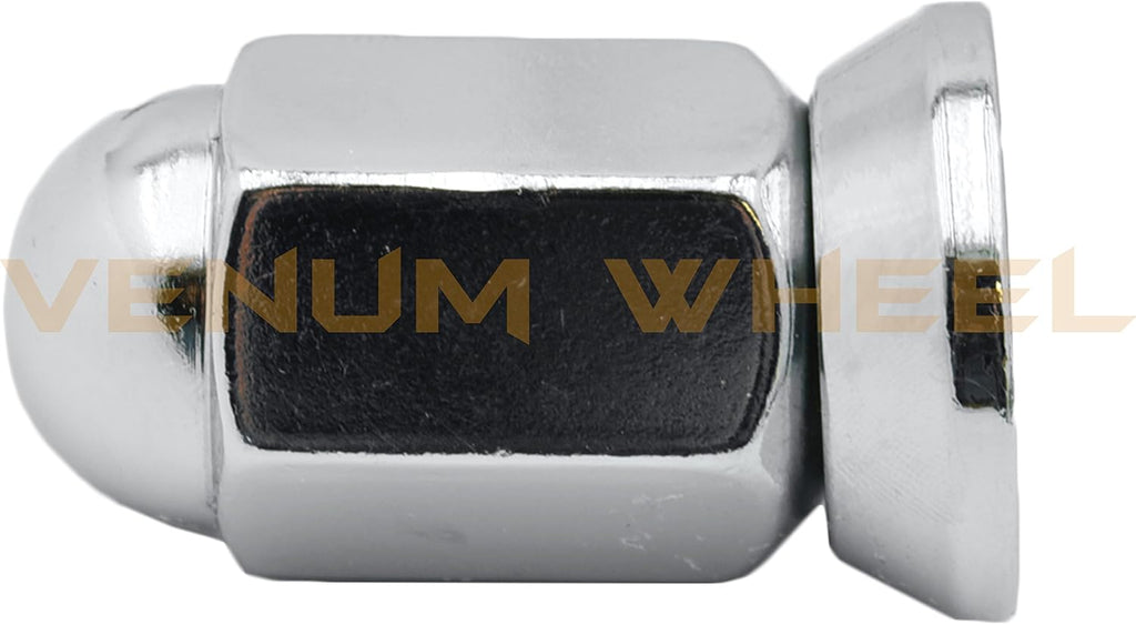 16 Pc Chrome Lug Nuts M14x1.5 Thread Pack of 2 A7252