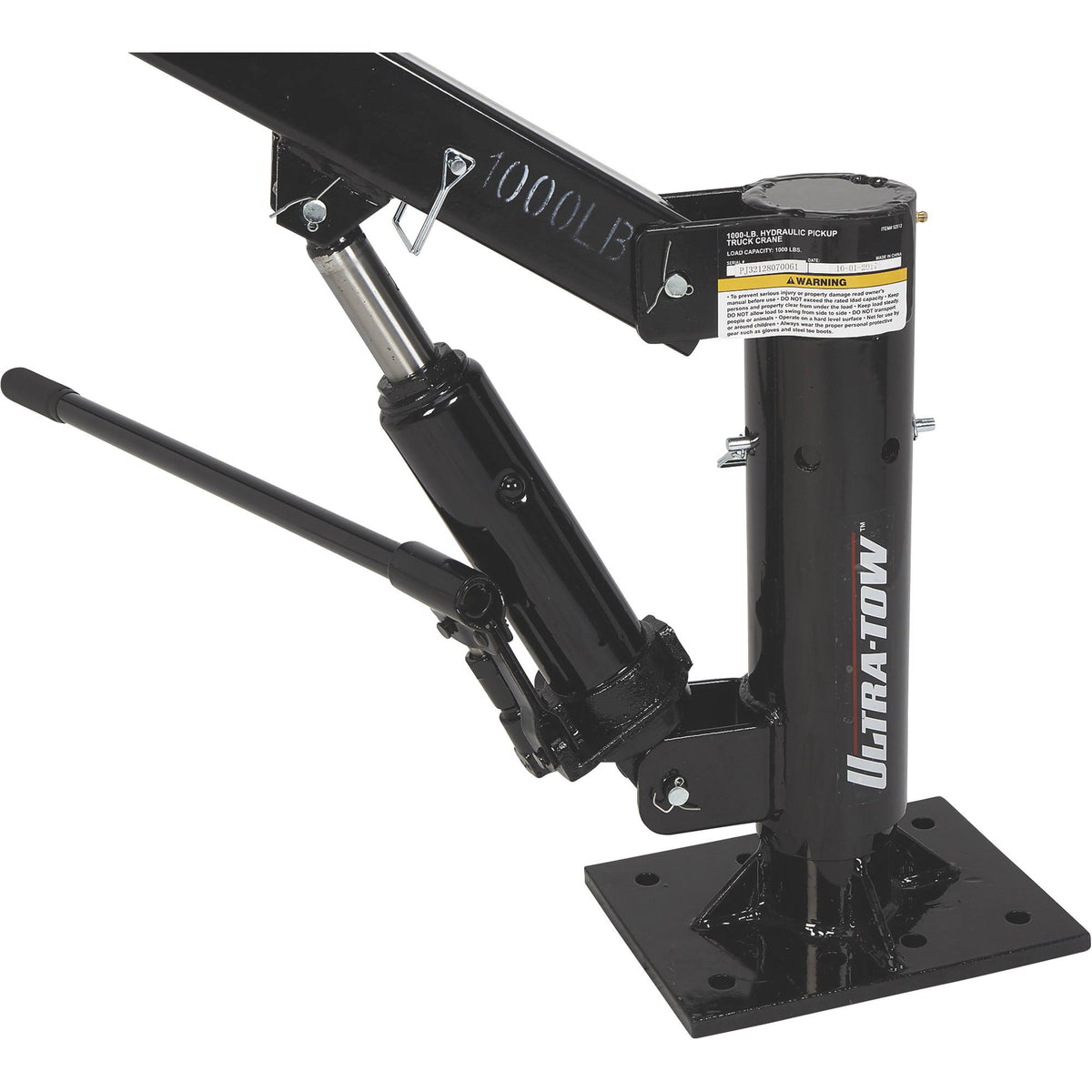 Hydraulic Pickup Truck Crane 1000-Lb. Capacity I409