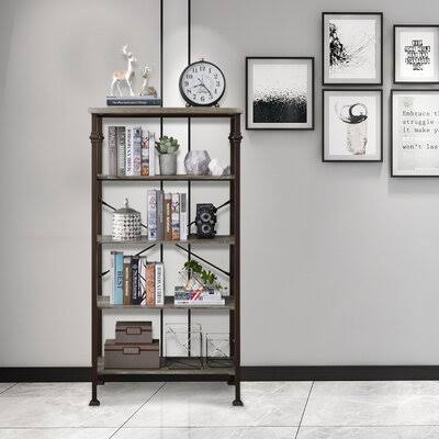 Standard Bookcase 62.4" H x 32.7" W x 16.1" D R689456