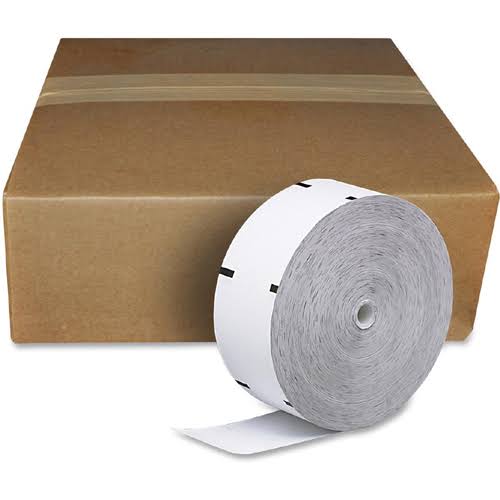 Thermal Paper Rolls, White, 4/Carton O68027