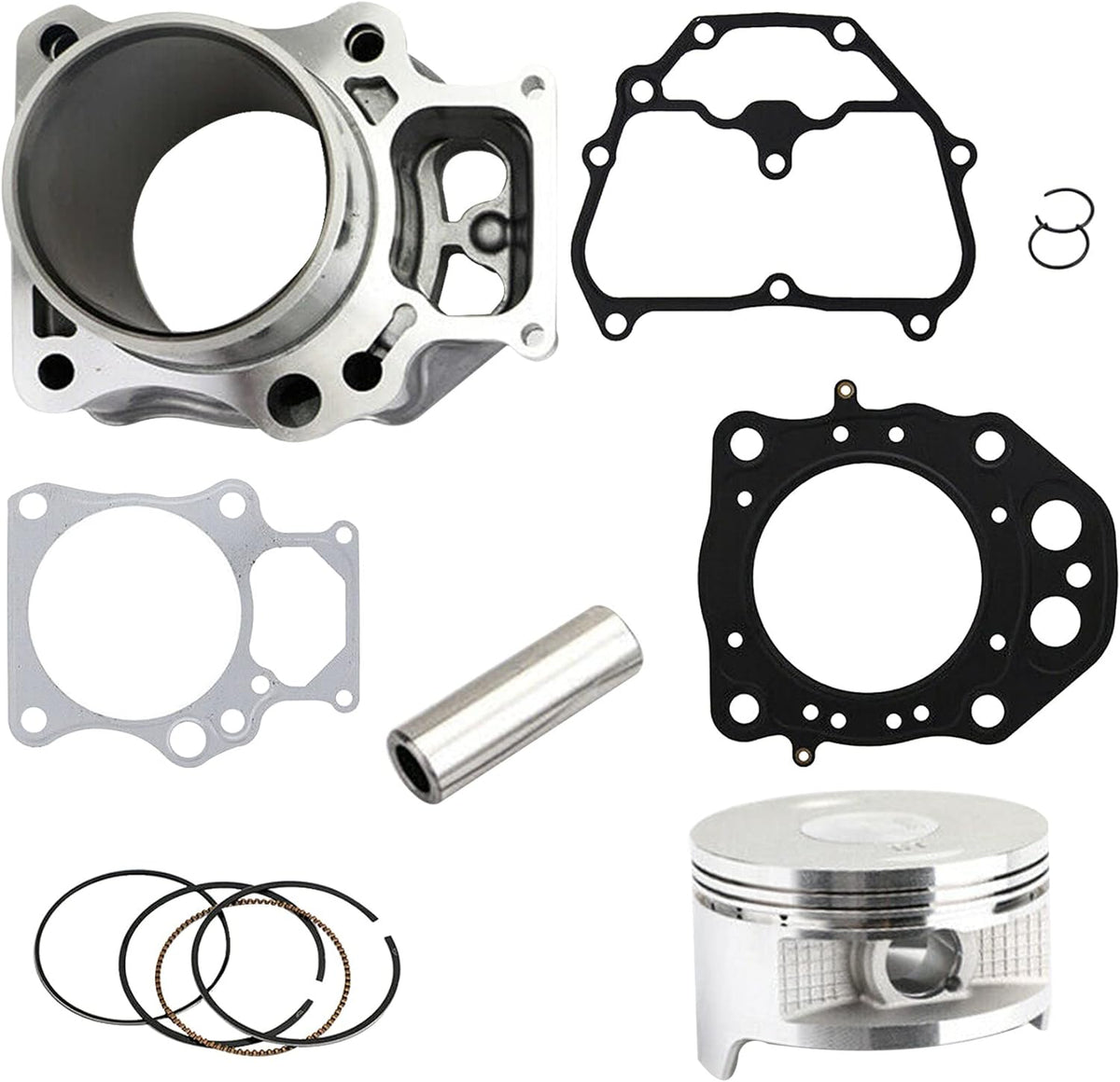 Cylinder Piston Gasket Top End Rebuild Kit for Honda Rancher TRX420 2007-2018 Z6013