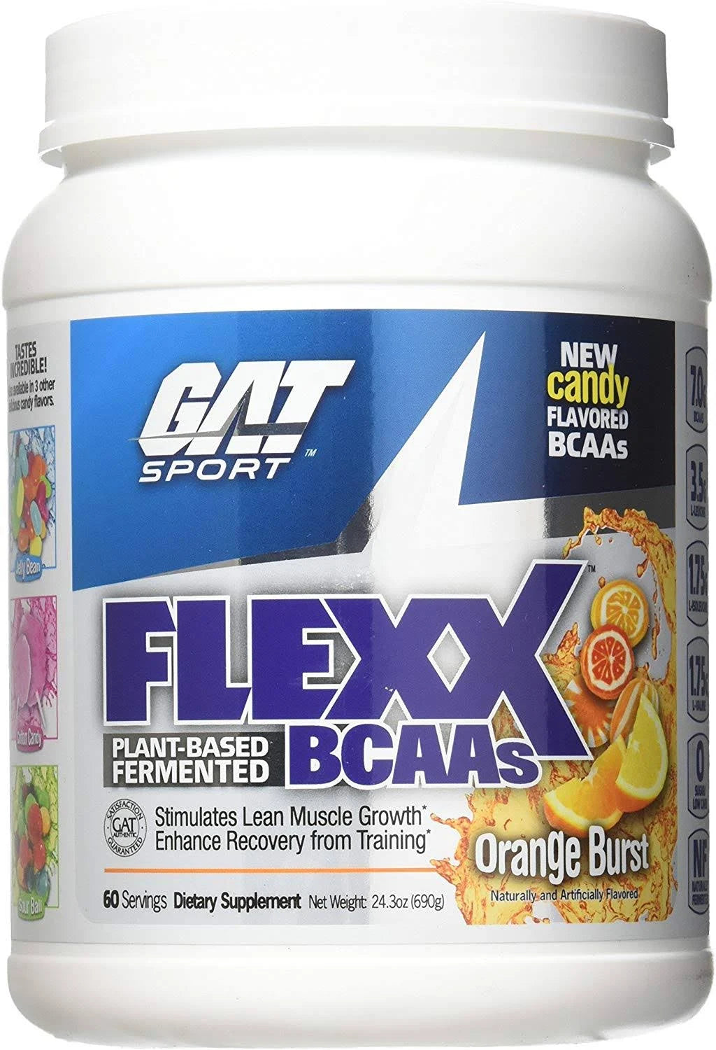 Orange Burst BCAAs - 60 Servings M8761