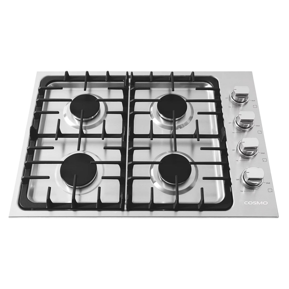 5 Piece Kitchen Package with Gas Cooktop Electric Wall Oven Microwave Refrigerator Dishwasher D32824