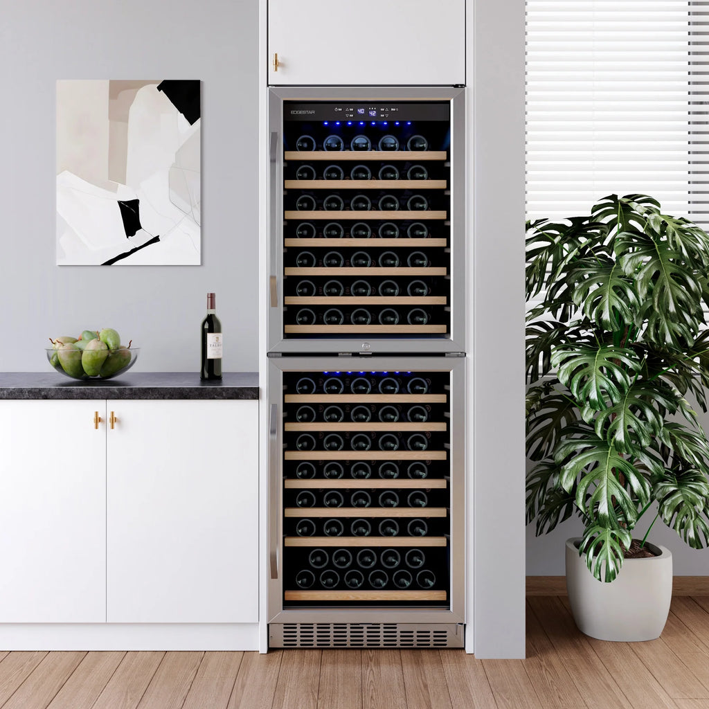 142 Bottle Dual Zone Wine Cooler R254