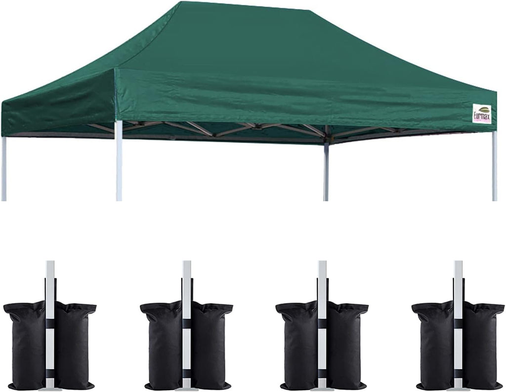 10x15 Red Pop Up Canopy Top J9004