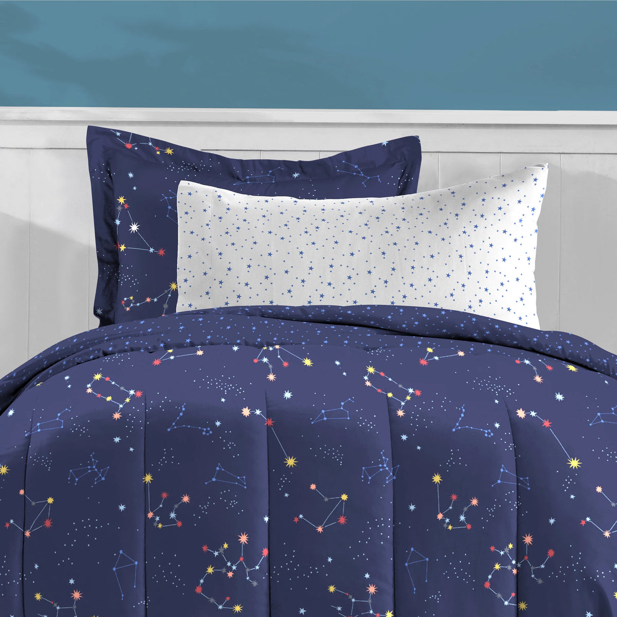 Microfiber Polyester Fill Full Bed-in-a-Bag P2530