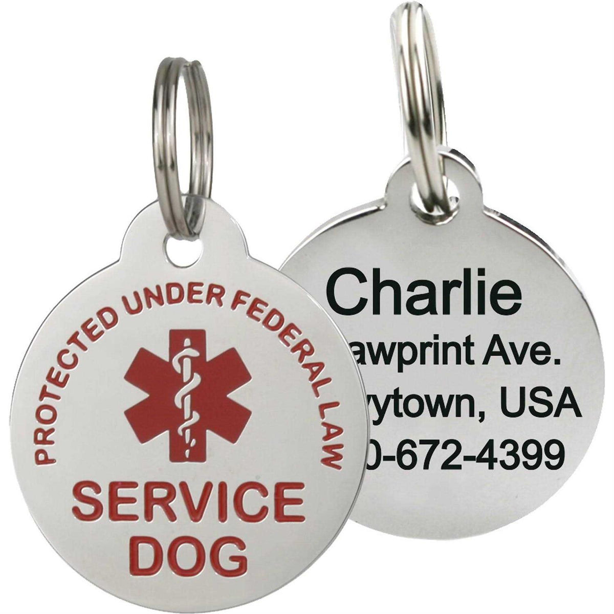 Personalized Dog ID Tag N9426