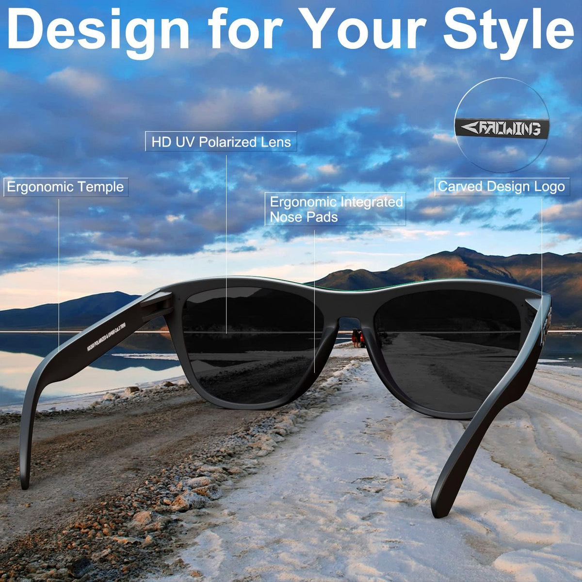 HD Polarized Sunglasses UV400 Protection I67852