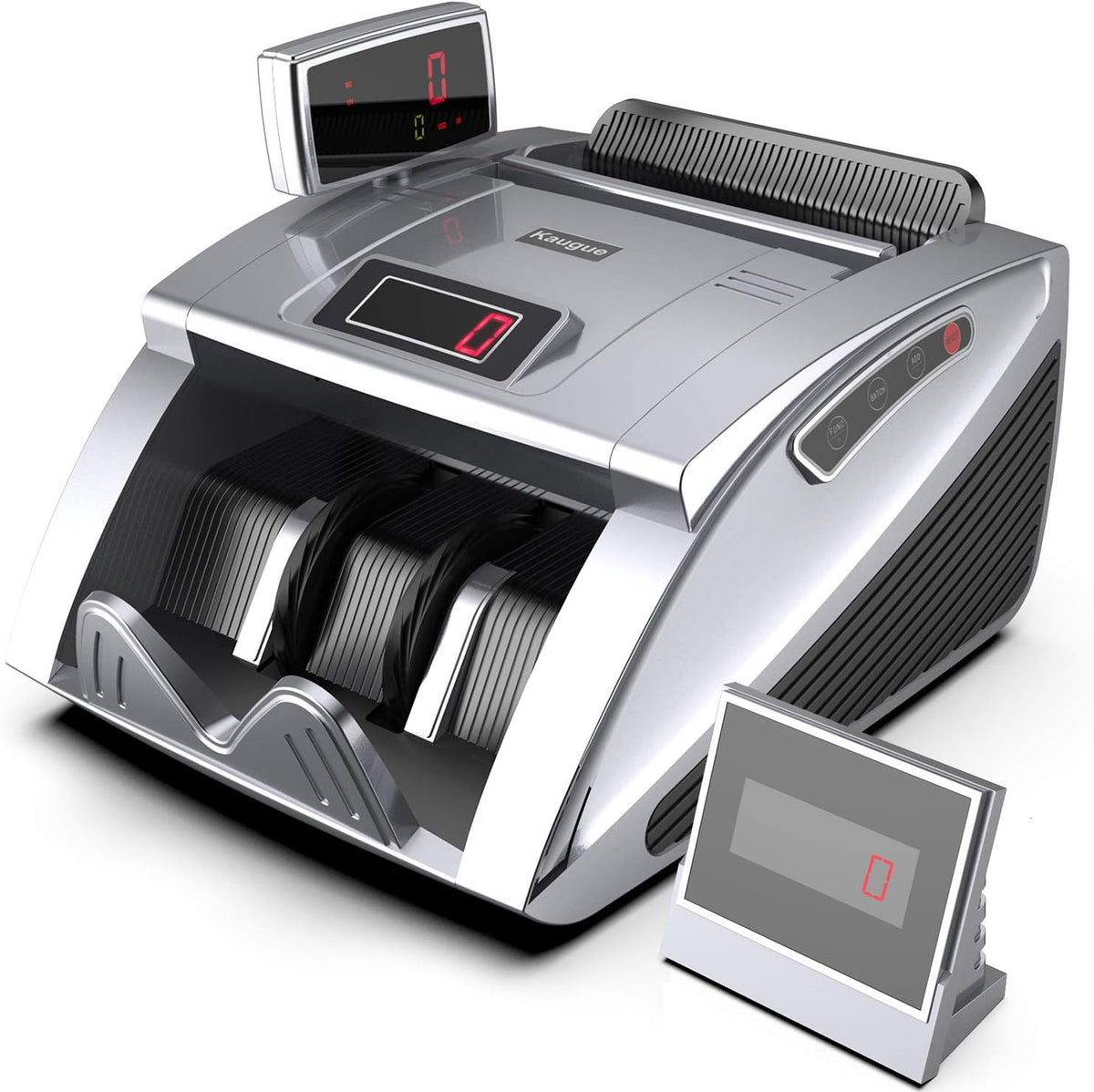 Money Counter Machine with UV/MG/IR/MT, 9 Modes, 1,200 Notes Per Minute I16871