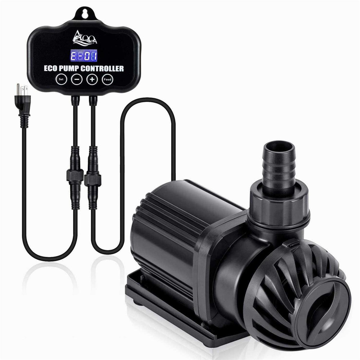 800-3200GPH Controllable Submersible or External Water Pump D6887