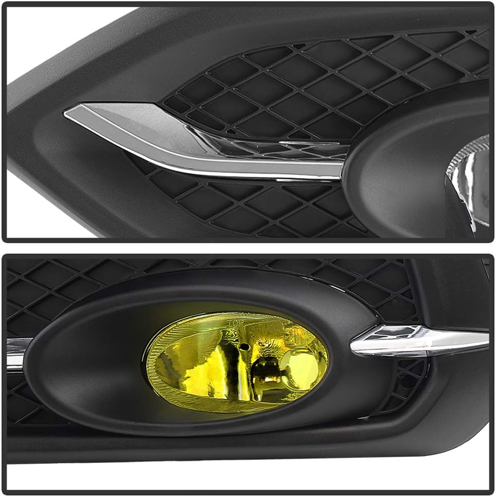 Yellow Fog Lights Bumper Lamps M505512