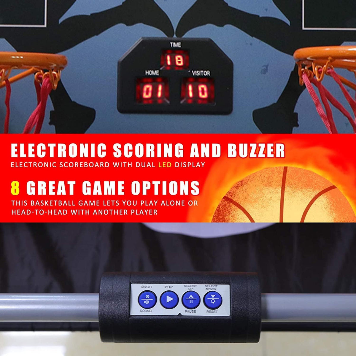 Foldable Indoor Basketball Arcade Game U477714