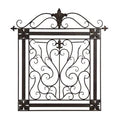Square Iron Wall Decor T8743
