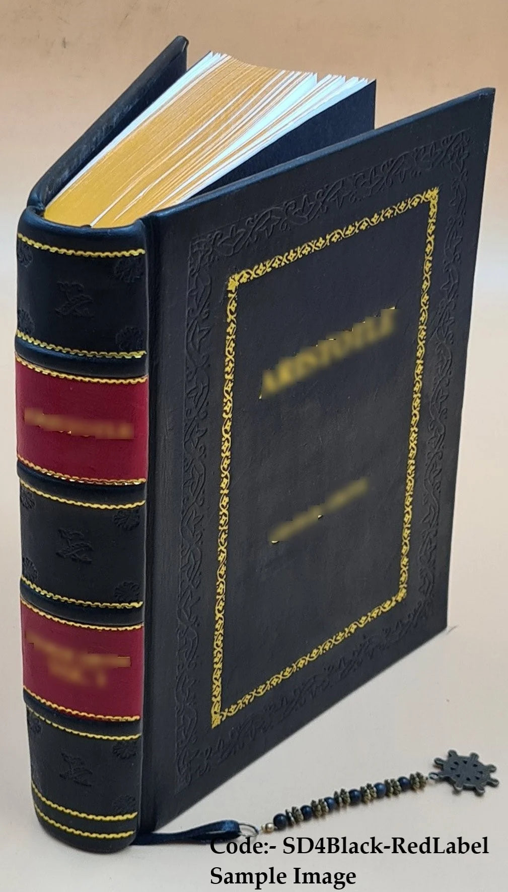 Premium Leather Bound Book Z486
