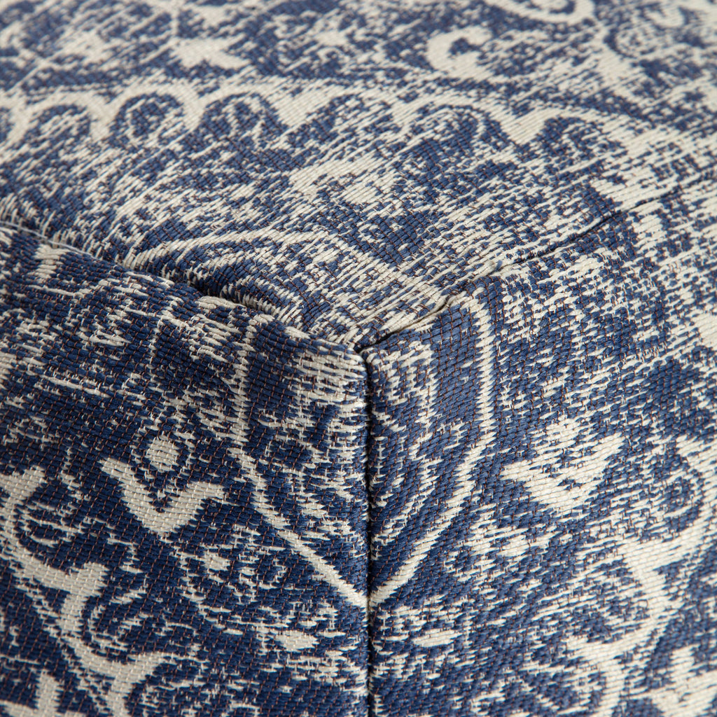 Polyester Square Poufs W982