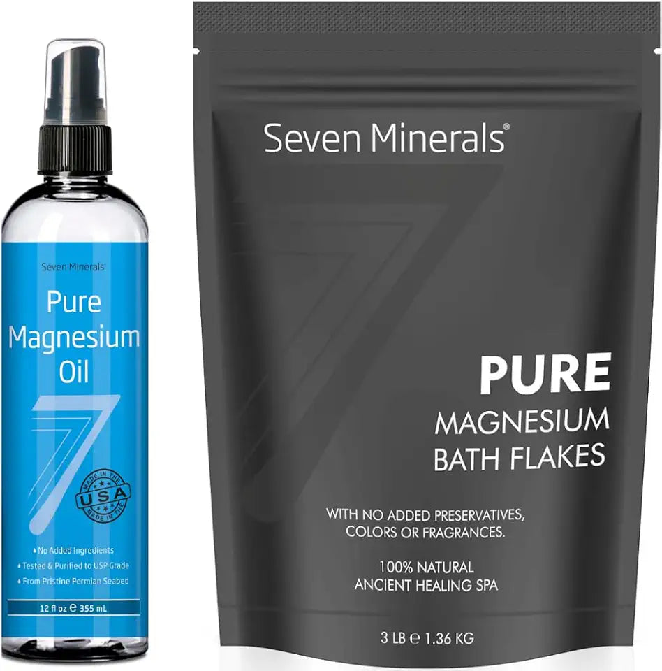 Pure Magnesium Oil & Magnesium Bath Flakes X371