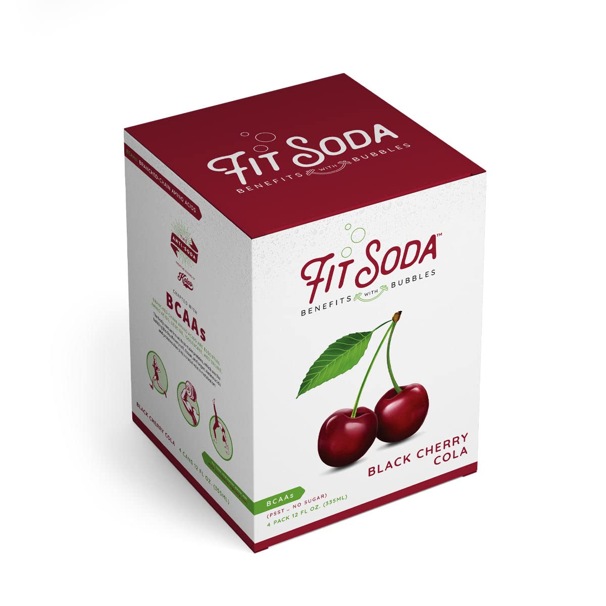 Black Cherry Cola 0 Calorie Soft Drink 24 Pack K13405