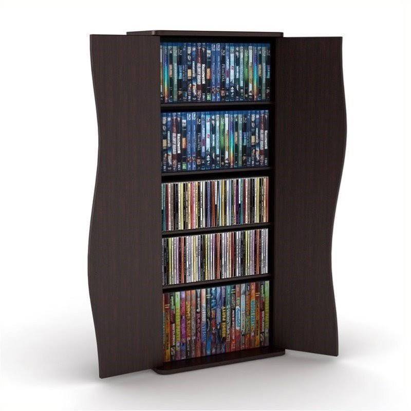 35x22 Media Storage Cabinet in Espresso P1943