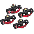 Black 2 Pack Roll Bar Grab Handles with Light for Jeep Wrangler T218586