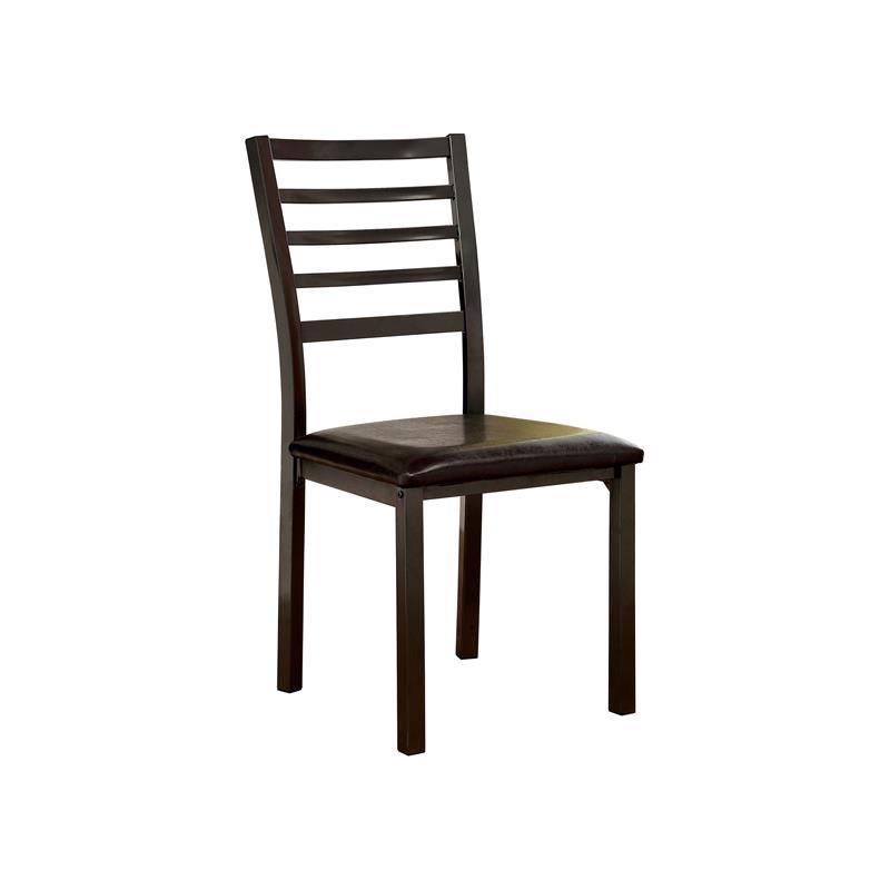 5-Piece Dining Set in Black Z20355
