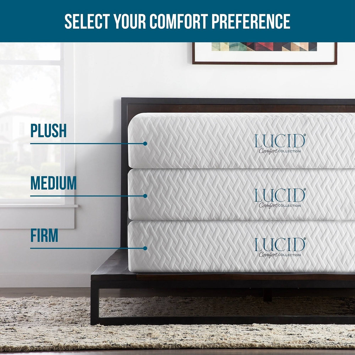 10-Inch Gel Memory Foam Mattress J548032