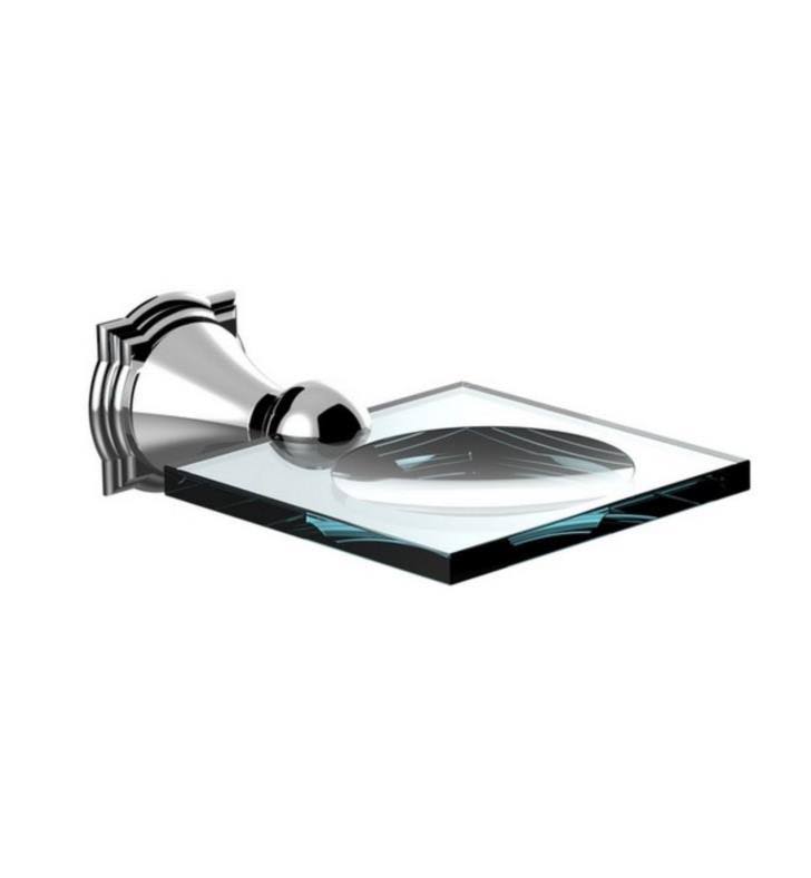 Glass Soap Dish I8678