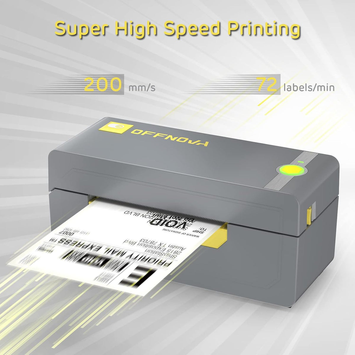 Wireless Bluetooth Thermal Label Printer 4x6 A230106
