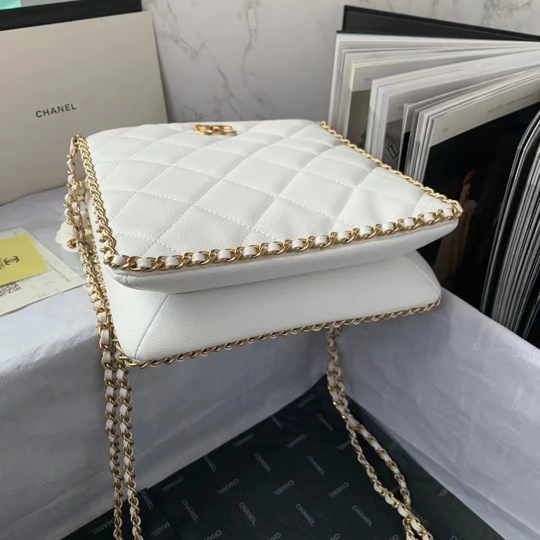 White Shopping Bag T7937