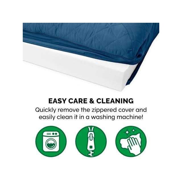 Quilted Orthopedic Sofa Pet Bed S606395