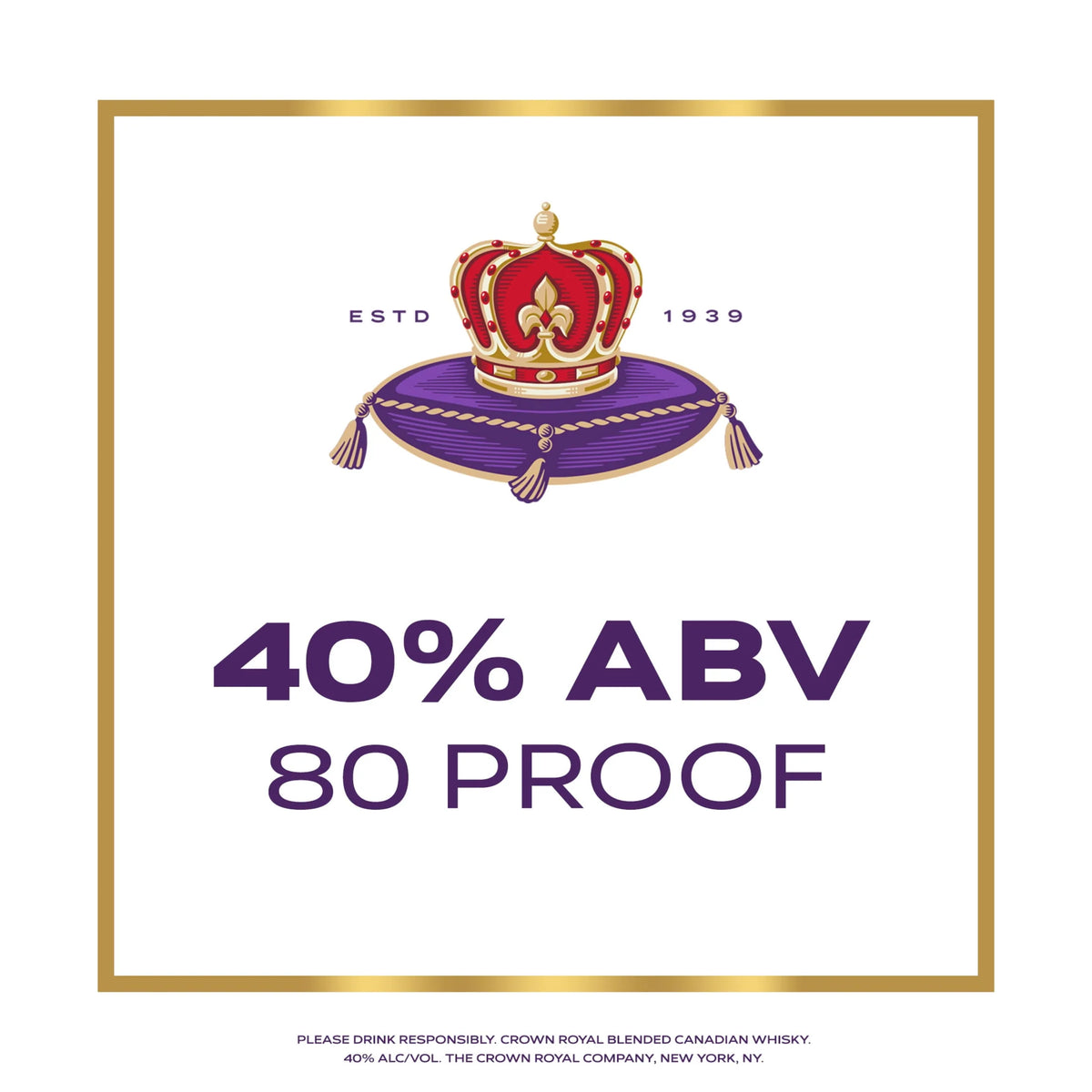 Blended Canadian Whisky 750 mL 40% ABV K8903