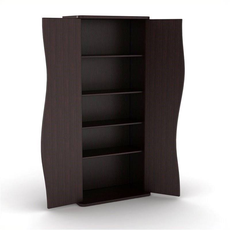 35x22 Media Storage Cabinet in Espresso P1943