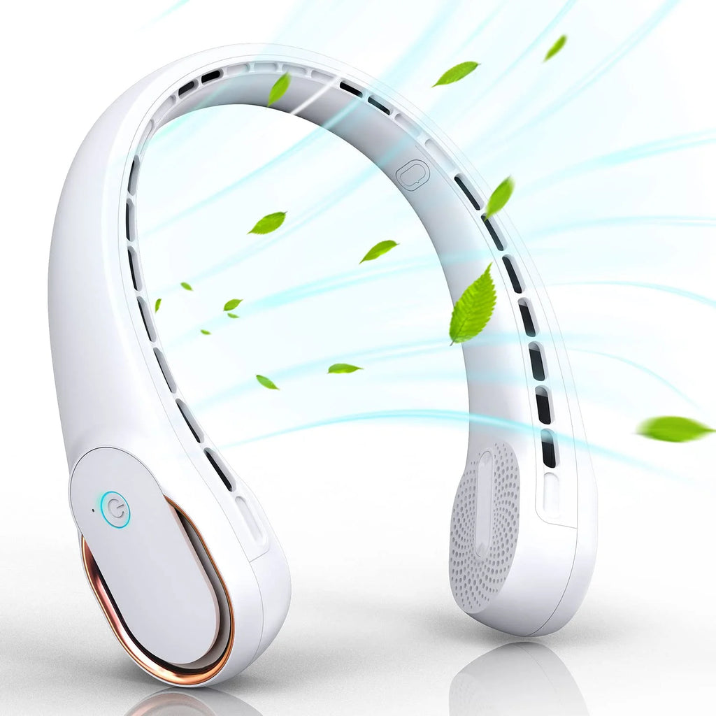 Portable Bladeless Neck Fan 5200mAh 3 Speeds W245