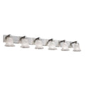 6 Light Bath Bar with Round Flared Glass G513