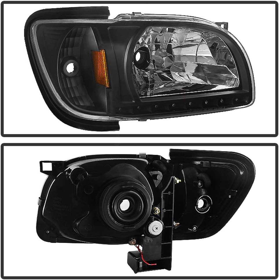 Toyota Tacoma Headlights Headlamps LED Corner Signal Driver Passenger Side V5891