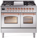 40 Dual Fuel Propane Gas Range Stainless Steel F215785