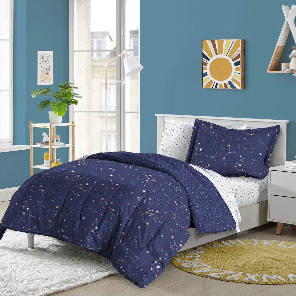 Microfiber Polyester Fill Full Bed-in-a-Bag P2530