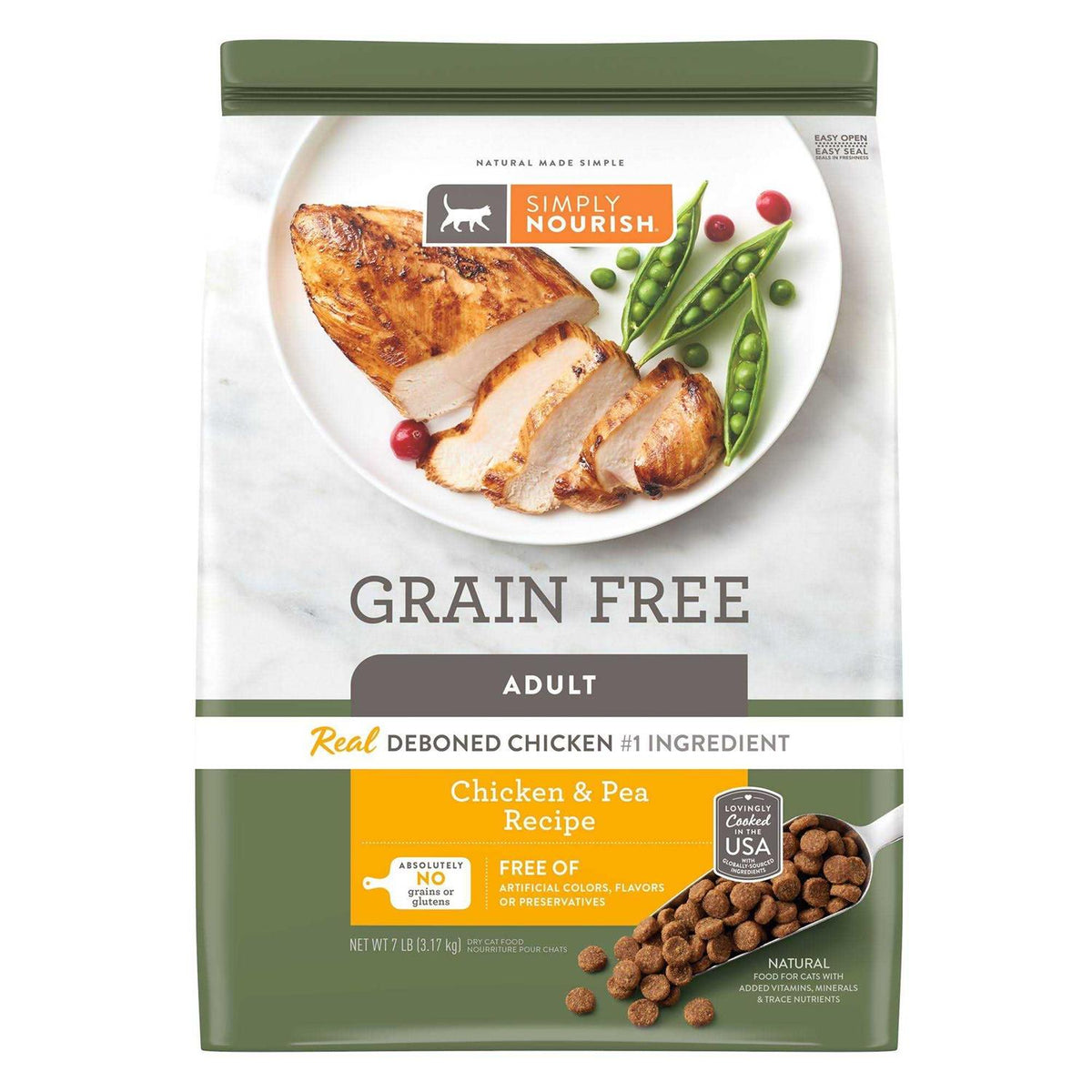 Original Chicken and Pea Cat Dry Food J721939
