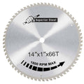14 inch 66 Teeth Carbide Tipped Metal Cutting Saw Blade O873061