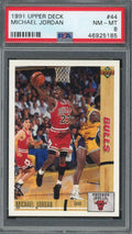 1991 Upper Deck Basketball Card #44 Graded PSA 8 L2107