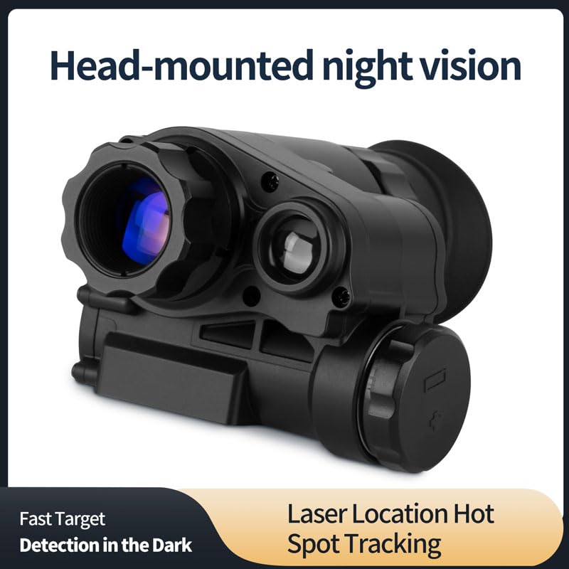 Night Vision Goggles Head Mounted Monocular Digital Infrared 1080P FHD with 6X Digital Zoom R279884