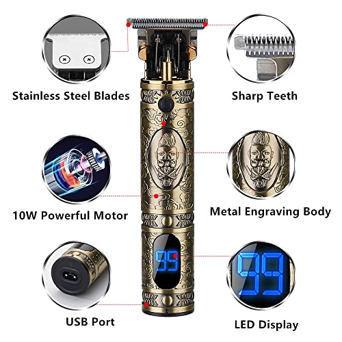 Gold Knight Cordless T Blade Hair Clippers K41058