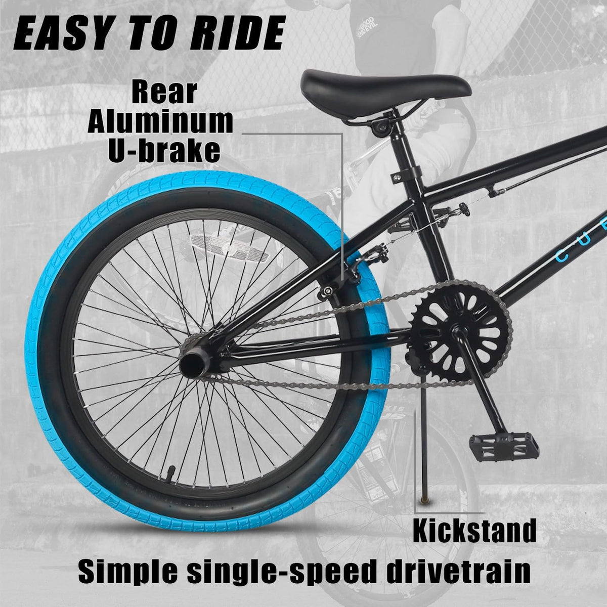 18 20 Inch Freestyle BMX Bike T47112