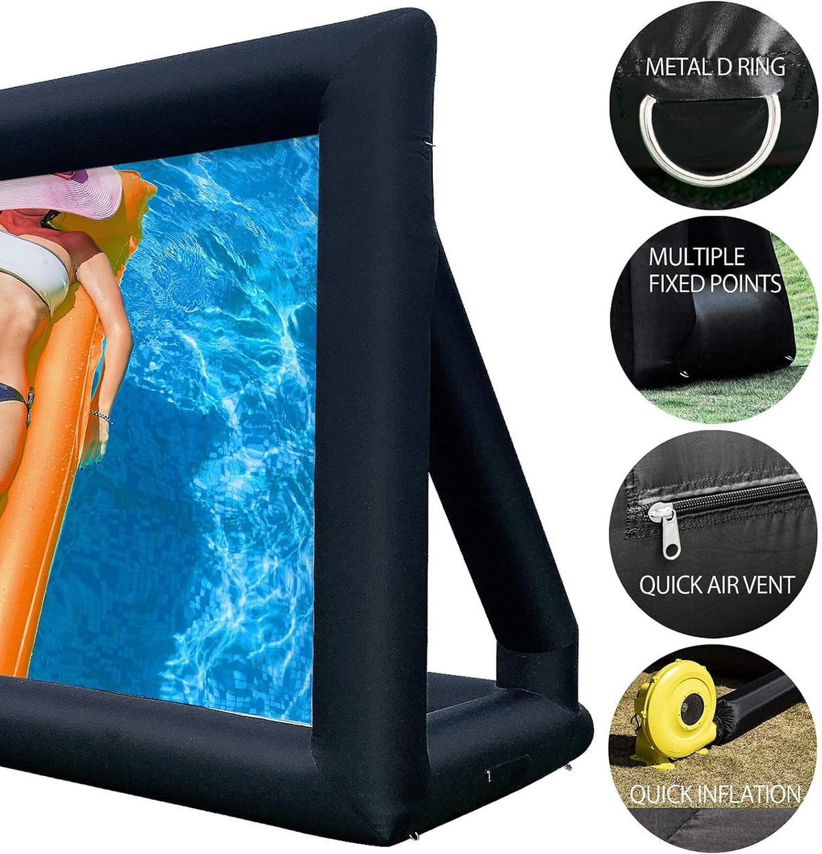 16ft Inflatable Outdoor Projector Screen N629