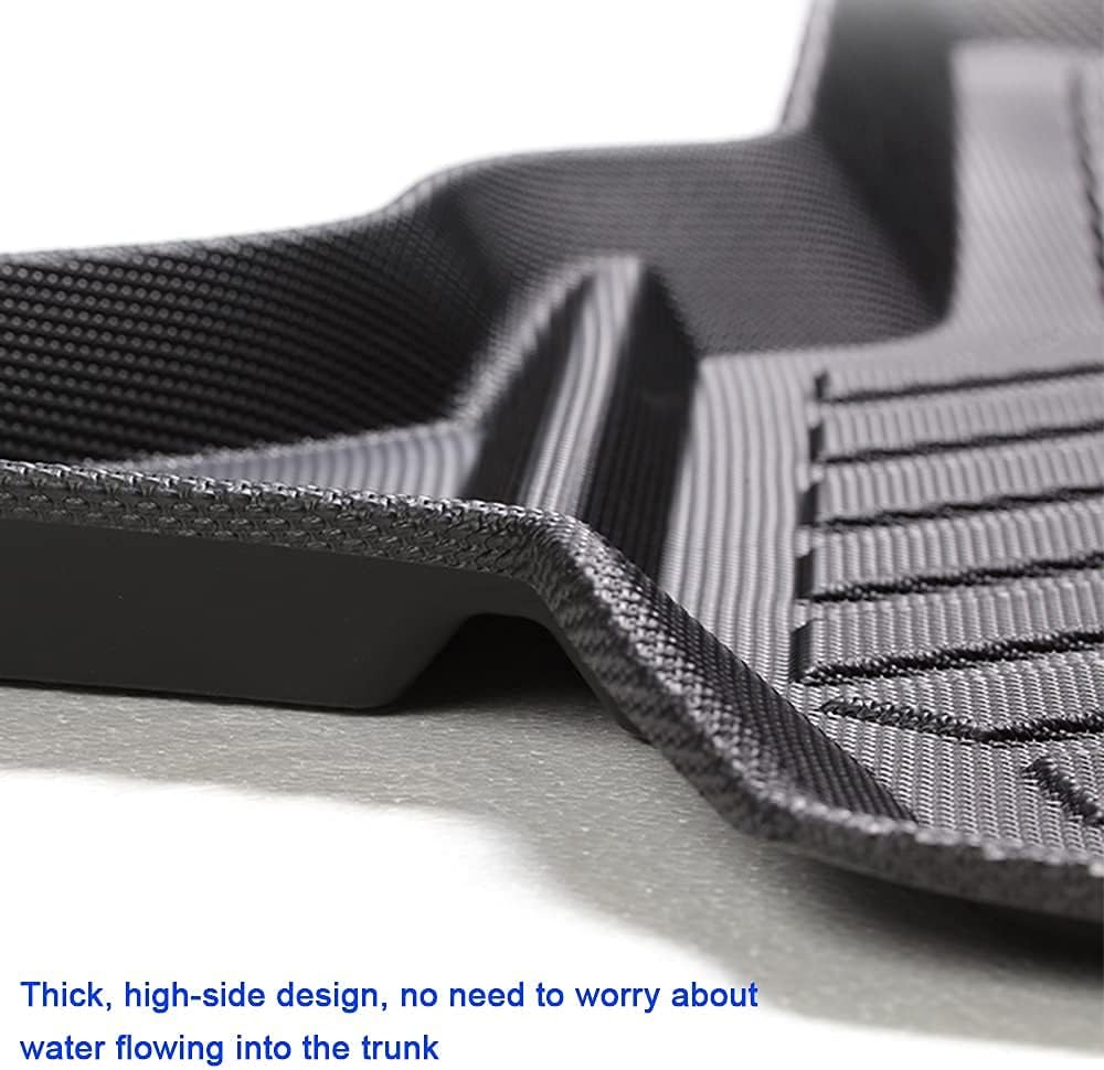 Black Pack of 2 Cargo Mat Liner Trunk Liner U1165