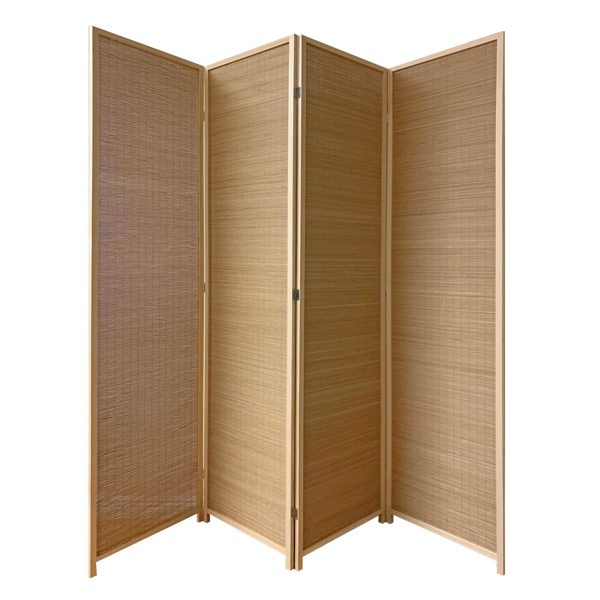 4 Panel Bamboo Screen K88034