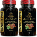 Candida Support Supplement, Enzyme Blend, Herbal Capsules, Non-GMO, Gluten Free, 120 Capsules U161481