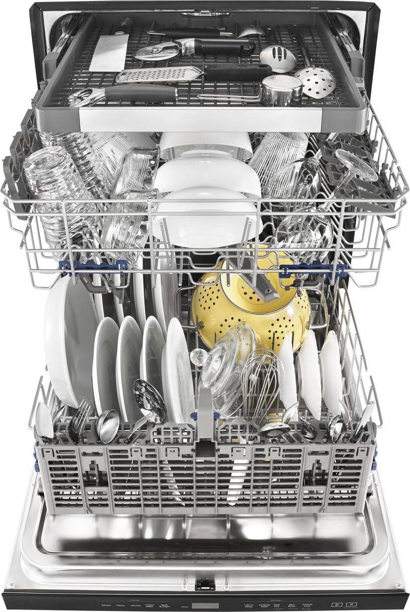 Built-in 24x22 Black Dishwasher H8577